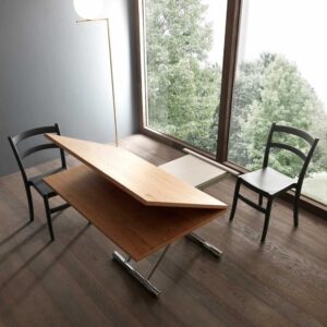 Tavolino da salotto trasformabile in tavolo da pranzo Universe